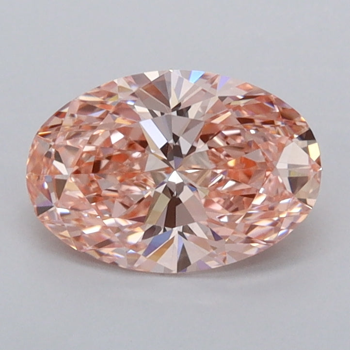 1.06 Carat Oval Shaped, Ideal Cut, VVS2 Clarity, IGI Certified Lab Grown Diamond