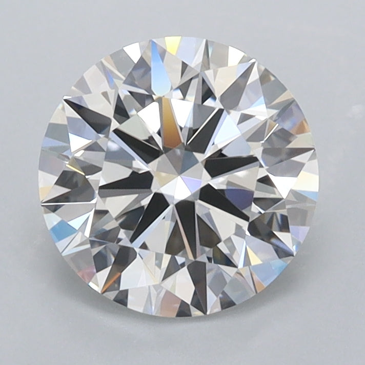 1.53 Carat Round Shaped, Ideal Cut, D Color, VVS1 Clarity, IGI Certified Lab Grown Diamond