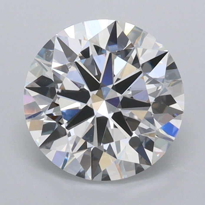 1.51 Carat Round Shaped, Ideal Cut, D Color, VVS1 Clarity, IGI Certified Lab Grown Diamond