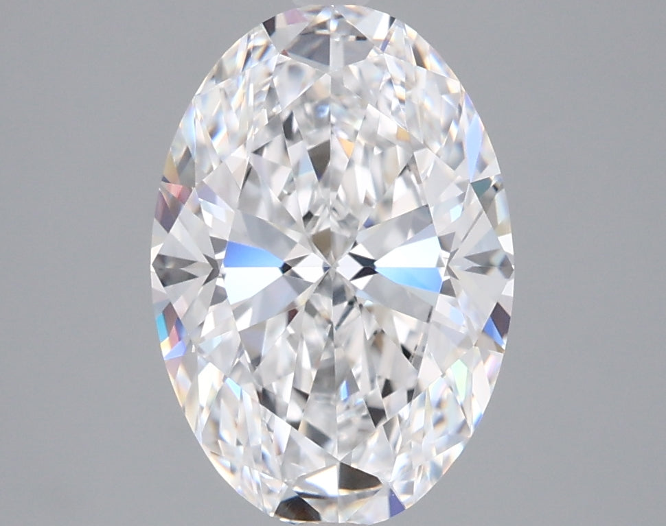 2.75 Carat Oval Shaped, Ideal Cut, D Color, VVS1 Clarity, IGI Certified Lab Grown Diamond