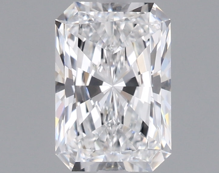 0.93 Carat Radiant Shaped, Ideal Cut, D Color, VVS1 Clarity, IGI Certified Lab Grown Diamond