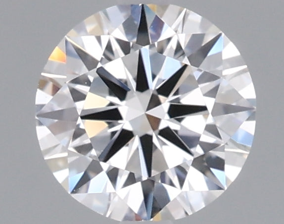 0.65 Carat Round Shaped, Ideal Cut, D Color, VVS2 Clarity, IGI Certified Lab Grown Diamond