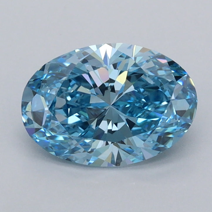 1.05 Carat Oval Shaped, Ideal Cut, VVS1 Clarity, IGI Certified Lab Grown Diamond