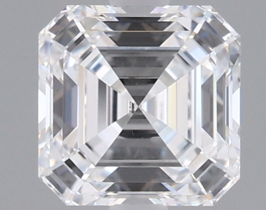1.00 Carat Asscher Shaped, Ideal Cut, D Color, VS1 Clarity, IGI Certified Lab Grown Diamond
