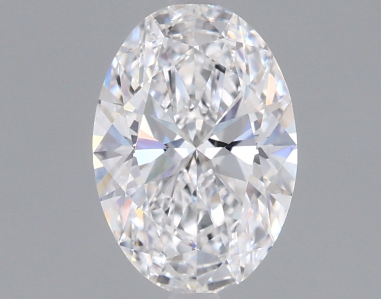 1.00 Carat Oval Shaped, Ideal Cut, D Color, VVS2 Clarity, IGI Certified Lab Grown Diamond