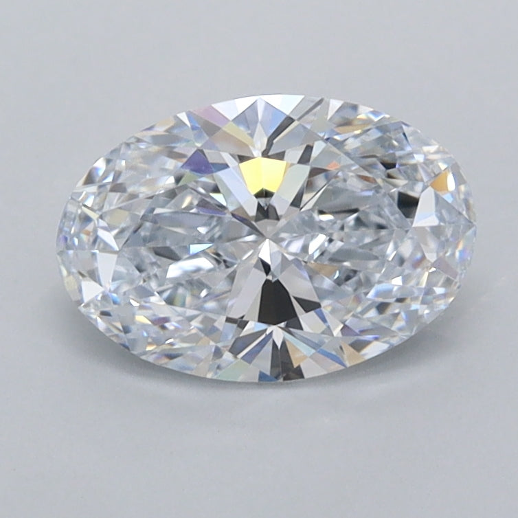 1.04 Carat Oval Shaped, Ideal Cut, D Color, VVS2 Clarity, IGI Certified Lab Grown Diamond