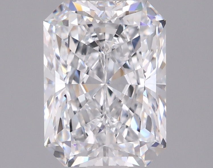 1.72 Carat Radiant Shaped, Excellent Cut, D Color, VVS2 Clarity, IGI Certified Lab Grown Diamond