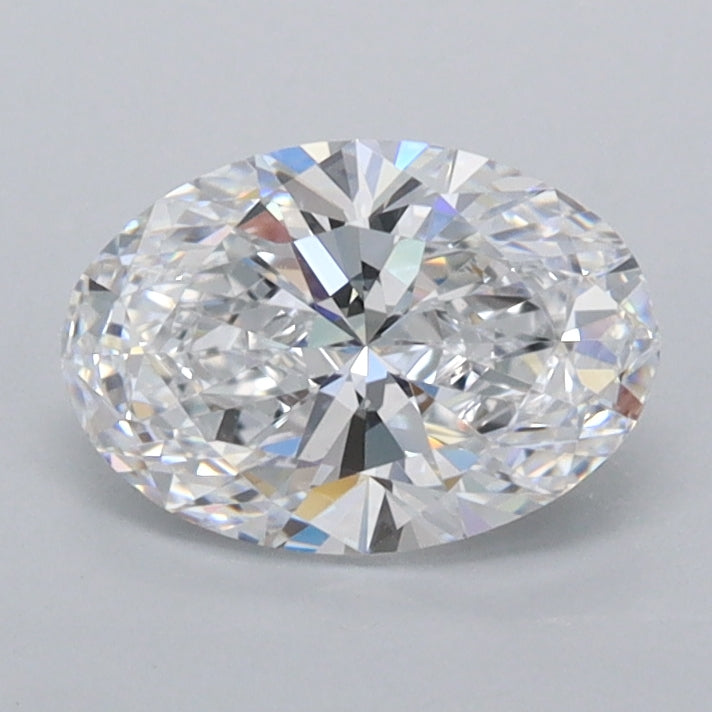 1.02 Carat Oval Shaped, Ideal Cut, D Color, VVS1 Clarity, IGI Certified Lab Grown Diamond