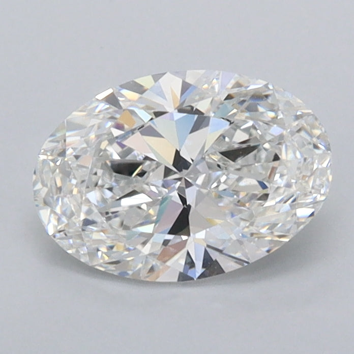 1.00 Carat Oval Shaped, Ideal Cut, E Color, VVS1 Clarity, IGI Certified Lab Grown Diamond