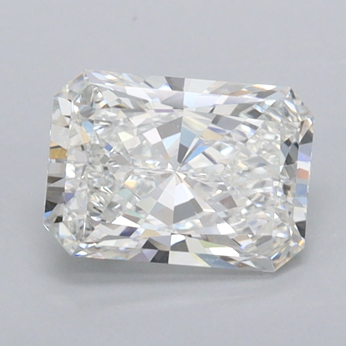1.03 Carat Radiant Shaped, Ideal Cut, F Color, IF Clarity, IGI Certified Lab Grown Diamond
