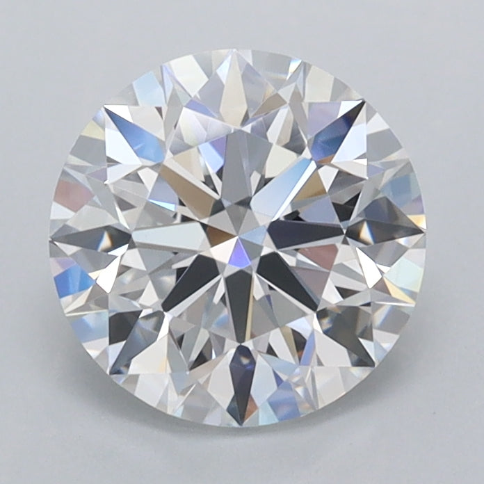 1.54 Carat Round Shaped, Excellent Cut, D Color, FL Clarity, IGI Certified Lab Grown Diamond