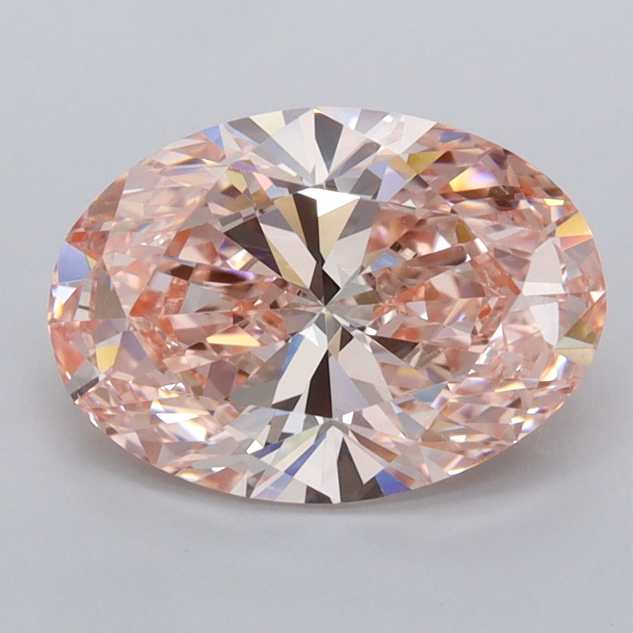 2.49 Carat Oval Shaped, Ideal Cut, VS1 Clarity, IGI Certified Lab Grown Diamond