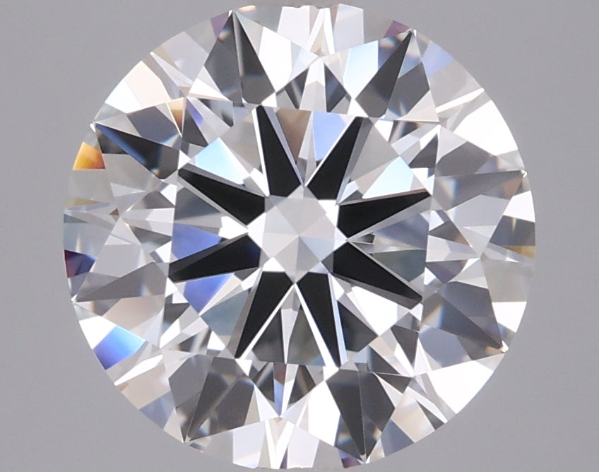 3.00 Carat Round Shaped, Ideal Cut, E Color, VVS1 Clarity, IGI Certified Lab Grown Diamond