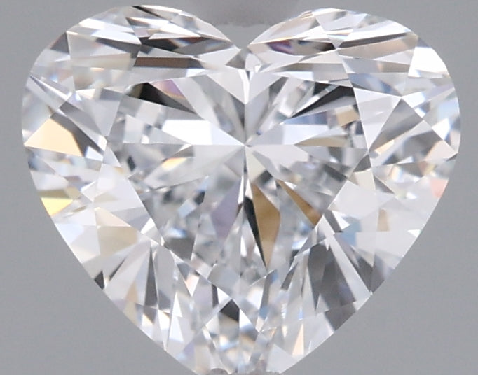 1.51 Carat Heart Shaped, Ideal Cut, D Color, VVS1 Clarity, IGI Certified Lab Grown Diamond