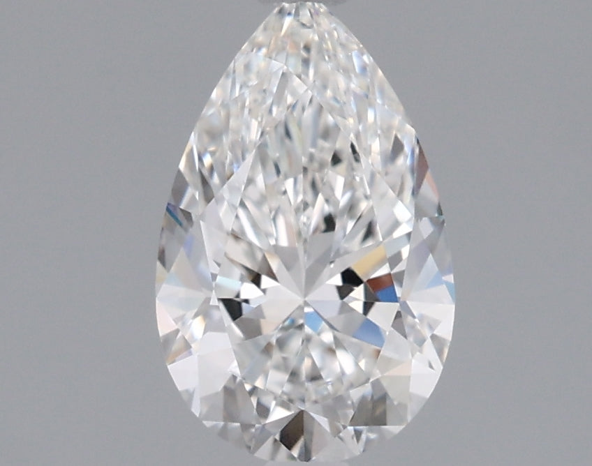 1.00 Carat Pear Shaped, Ideal Cut, E Color, VVS1 Clarity, IGI Certified Lab Grown Diamond