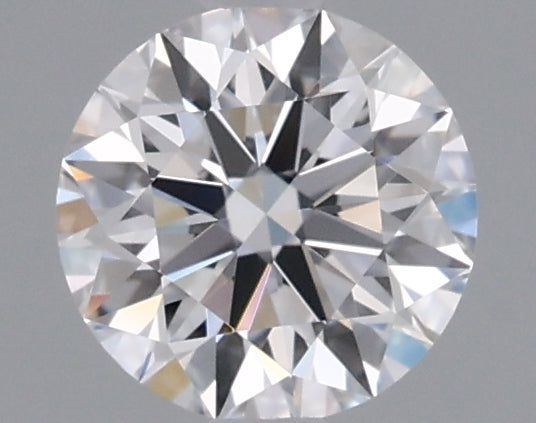 0.55 Carat Round Shaped, Ideal Cut, D Color, VVS1 Clarity, IGI Certified Lab Grown Diamond