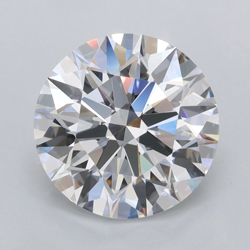 2.15 Carat Round Shaped, Ideal Cut, D Color, VVS1 Clarity, IGI Certified Lab Grown Diamond