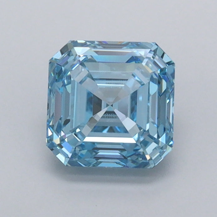 1.05 Carat Asscher Shaped, Ideal Cut, VVS2 Clarity, IGI Certified Lab Grown Diamond