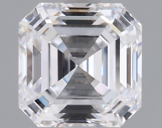 1.03 Carat Asscher Shaped, Ideal Cut, D Color, VVS1 Clarity, IGI Certified Lab Grown Diamond