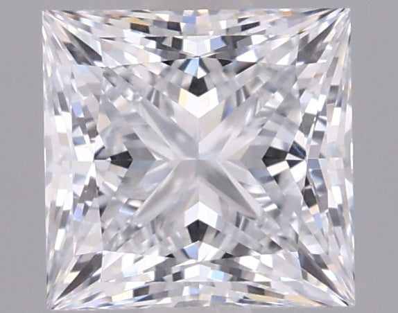 1.41 Carat Princess Shaped, Ideal Cut, D Color, VVS1 Clarity, IGI Certified Lab Grown Diamond