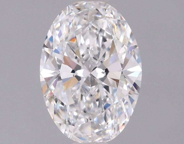 1.03 Carat Oval Shaped, Ideal Cut, D Color, VVS2 Clarity, IGI Certified Lab Grown Diamond