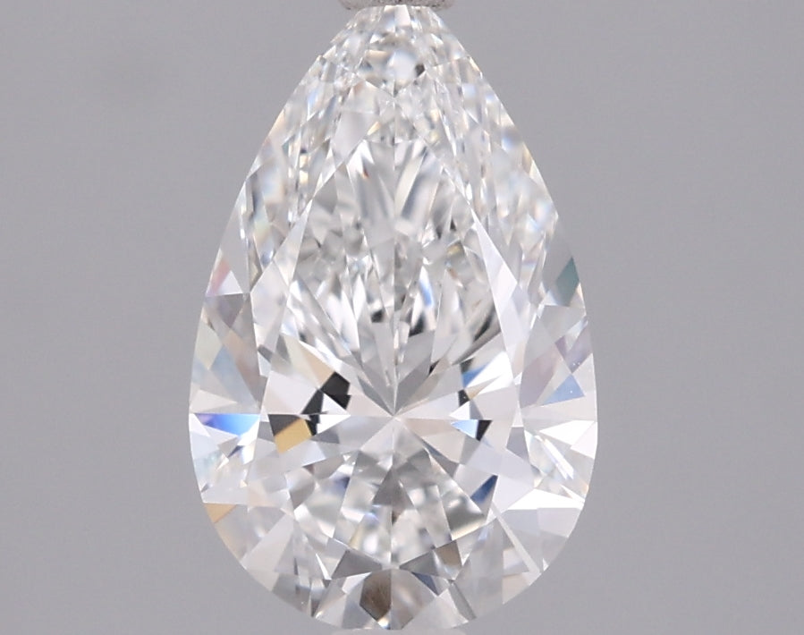 1.46 Carat Pear Shaped, Ideal Cut, D Color, VVS1 Clarity, IGI Certified Lab Grown Diamond