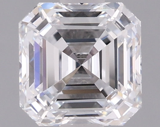 1.04 Carat Asscher Shaped, Ideal Cut, D Color, VVS1 Clarity, IGI Certified Lab Grown Diamond