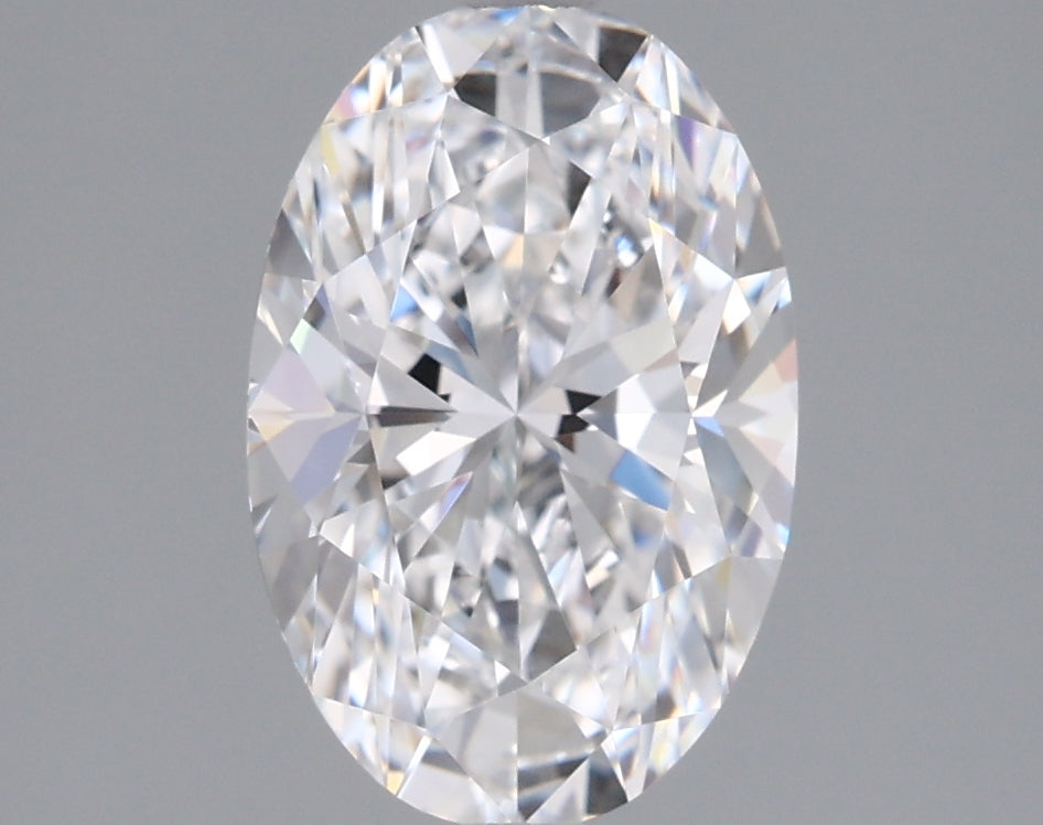 1.79 Carat Oval Shaped, Excellent Cut, D Color, FL Clarity, IGI Certified Lab Grown Diamond