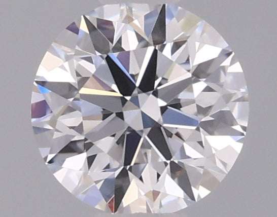 0.46 Carat Round Shaped, Excellent Cut, D Color, VVS1 Clarity, IGI Certified Lab Grown Diamond