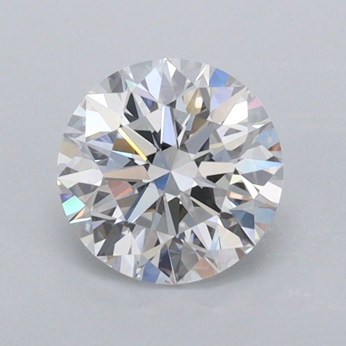0.91 Carat Round Shaped, Ideal Cut, D Color, VVS2 Clarity, IGI Certified Lab Grown Diamond