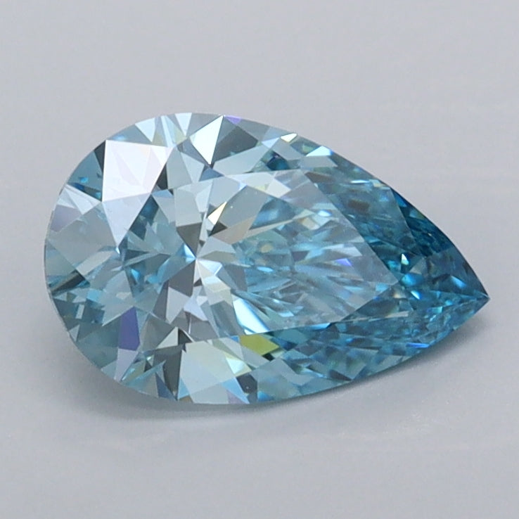 1.02 Carat Pear Shaped, Excellent Cut, VVS2 Clarity, IGI Certified Lab Grown Diamond