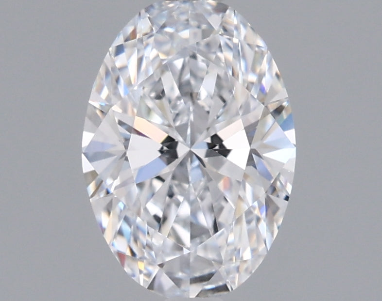 1.04 Carat Oval Shaped, Ideal Cut, D Color, VVS2 Clarity, IGI Certified Lab Grown Diamond