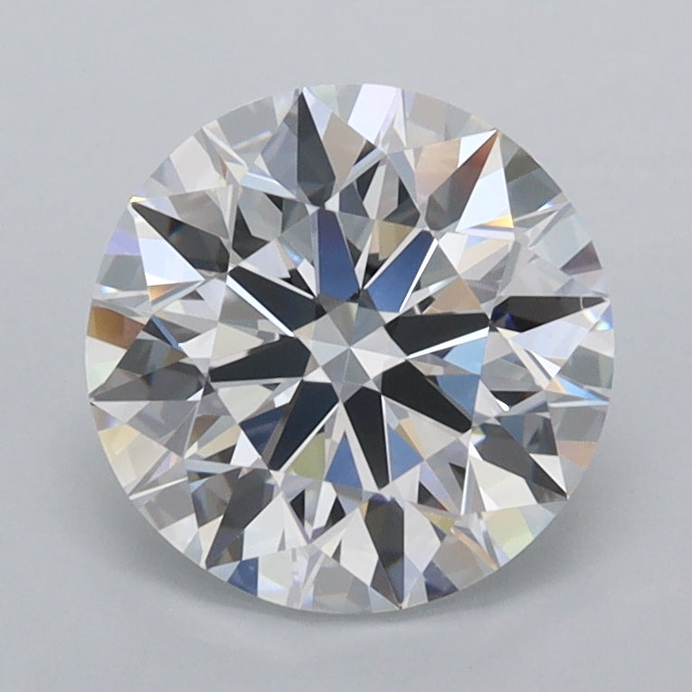 1.91 Carat Round Shaped, Ideal Cut, D Color, FL Clarity, IGI Certified Lab Grown Diamond