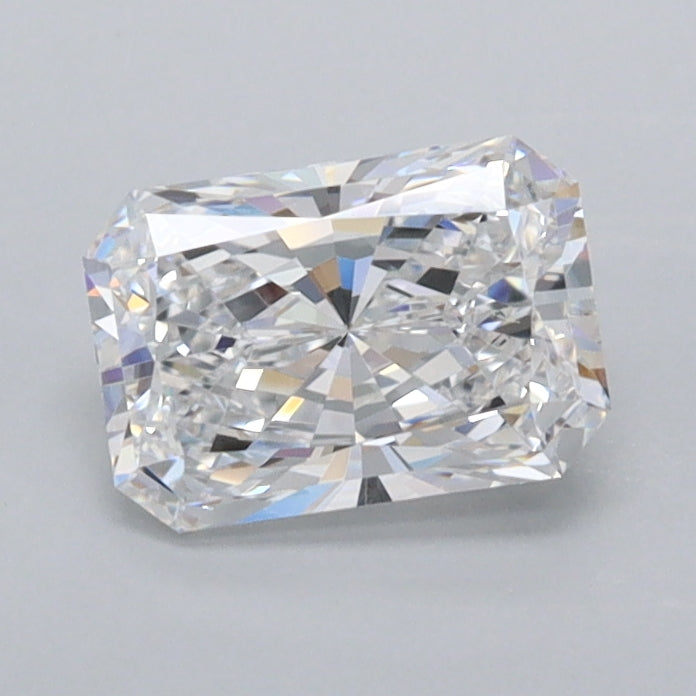 0.88 Carat Radiant Shaped, Ideal Cut, D Color, IF Clarity, IGI Certified Lab Grown Diamond