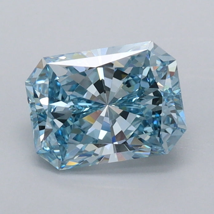 0.98 Carat Radiant Shaped, Excellent Cut, VVS1 Clarity, IGI Certified Lab Grown Diamond