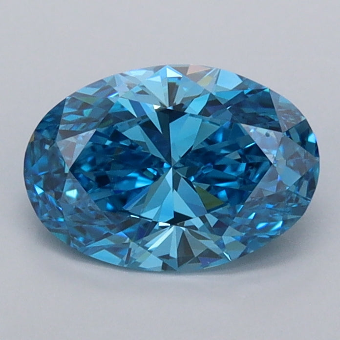 1.01 Carat Oval Shaped, Ideal Cut, VVS2 Clarity, IGI Certified Lab Grown Diamond