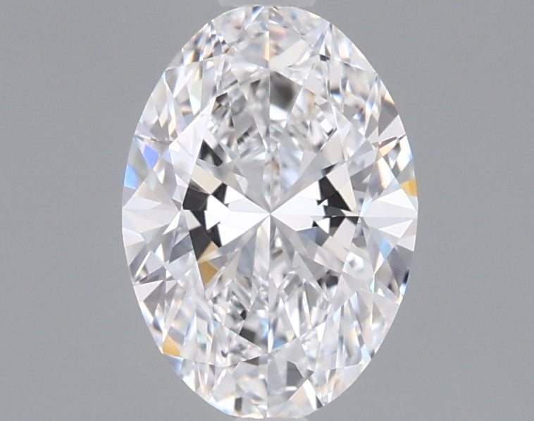 1.02 Carat Oval Shaped, Ideal Cut, D Color, VVS2 Clarity, IGI Certified Lab Grown Diamond