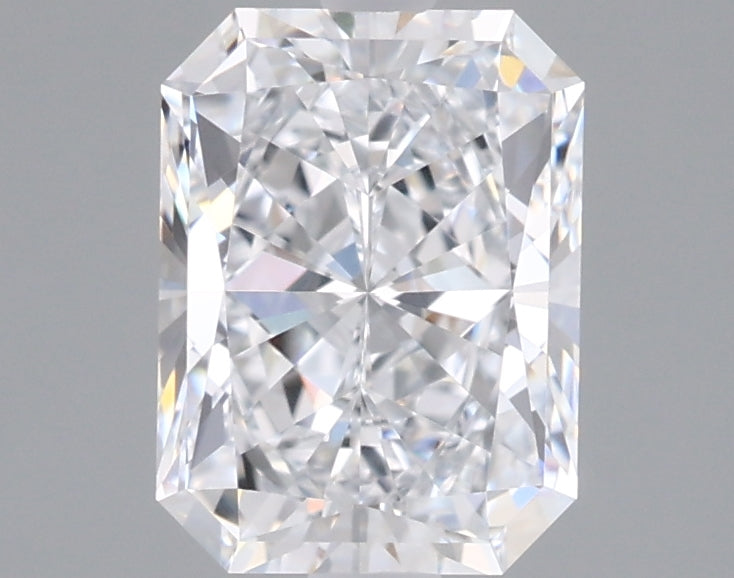 1.53 Carat Radiant Shaped, Excellent Cut, D Color, VVS1 Clarity, IGI Certified Lab Grown Diamond