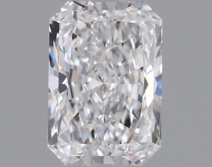 0.94 Carat Radiant Shaped, Ideal Cut, D Color, VVS2 Clarity, IGI Certified Lab Grown Diamond