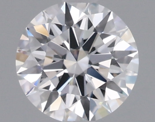 0.55 Carat Round Shaped, Ideal Cut, D Color, VVS2 Clarity, IGI Certified Lab Grown Diamond