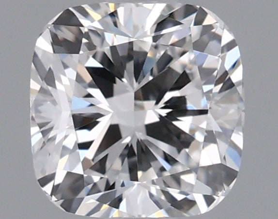 0.95 Carat Cushion Shaped, Excellent Cut, D Color, VVS2 Clarity, IGI Certified Lab Grown Diamond
