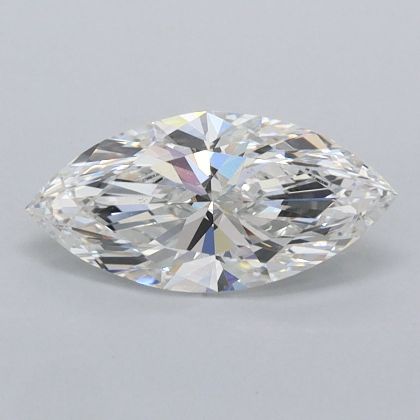 0.90 Carat Marquise Shaped, Ideal Cut, E Color, VVS1 Clarity, IGI Certified Lab Grown Diamond