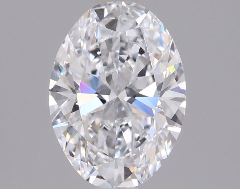 1.26 Carat Oval Shaped, Ideal Cut, D Color, VVS2 Clarity, IGI Certified Lab Grown Diamond