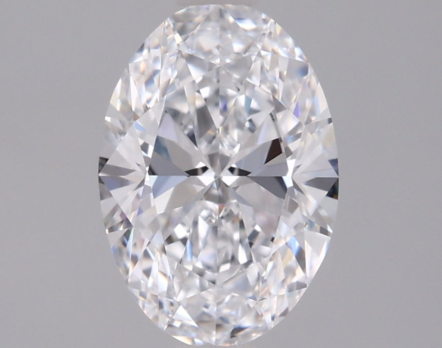 1.23 Carat Oval Shaped, Ideal Cut, D Color, VVS2 Clarity, IGI Certified Lab Grown Diamond