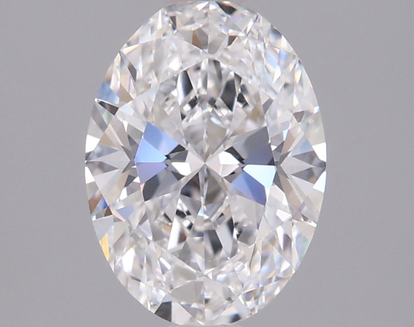 1.22 Carat Oval Shaped, Ideal Cut, D Color, VVS2 Clarity, IGI Certified Lab Grown Diamond