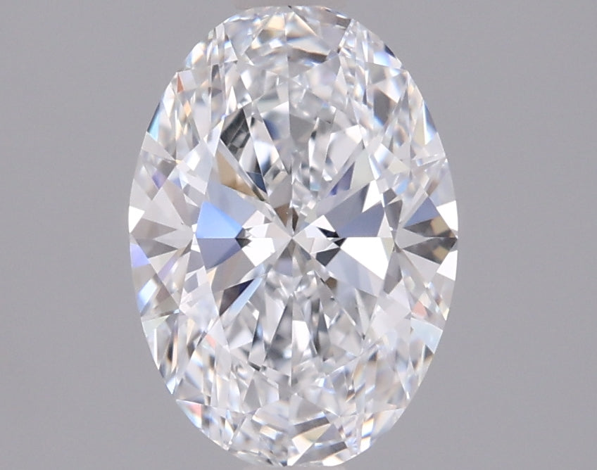 1.25 Carat Oval Shaped, Ideal Cut, D Color, VVS1 Clarity, IGI Certified Lab Grown Diamond