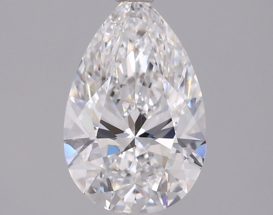 1.30 Carat Pear Shaped, Excellent Cut, D Color, VVS1 Clarity, IGI Certified Lab Grown Diamond