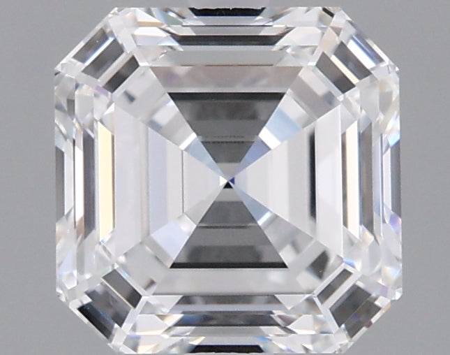 1.78 Carat Asscher Shaped, Ideal Cut, D Color, VVS1 Clarity, IGI Certified Lab Grown Diamond