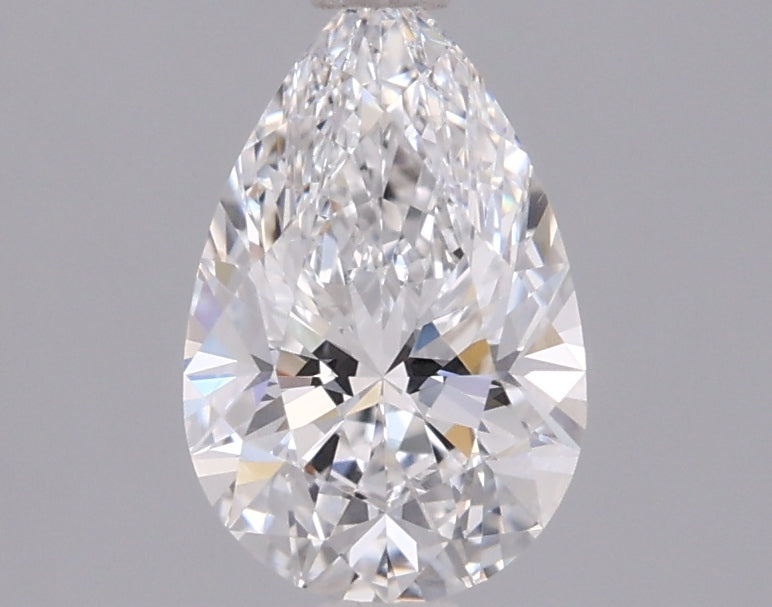 1.01 Carat Pear Shaped, Excellent Cut, D Color, VVS2 Clarity, IGI Certified Lab Grown Diamond