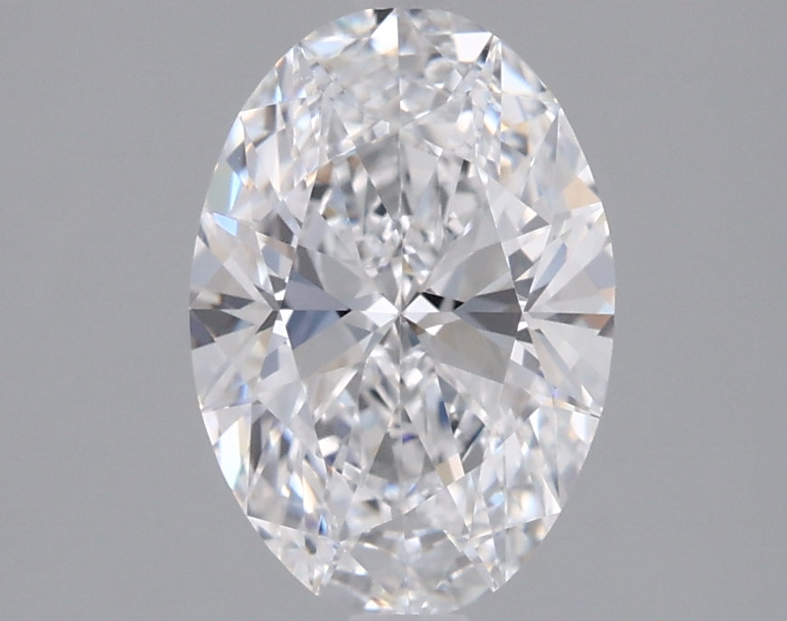 1.46 Carat Oval Shaped, Ideal Cut, D Color, VVS1 Clarity, IGI Certified Lab Grown Diamond